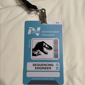 Jurassic World Lanyard